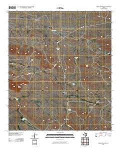 Sneed Mountain Texas Historical topographic map, 1:24000 scale, 7.5 X 7.5 Minute, Year 2010