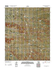 Sneed Mountain Texas Historical topographic map, 1:24000 scale, 7.5 X 7.5 Minute, Year 2012