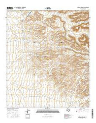 Sneed Mountain NE Texas Current topographic map, 1:24000 scale, 7.5 X 7.5 Minute, Year 2016
