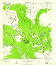 Snipe Texas Historical topographic map, 1:24000 scale, 7.5 X 7.5 Minute, Year 1943