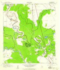 Snipe Texas Historical topographic map, 1:24000 scale, 7.5 X 7.5 Minute, Year 1943