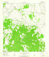 Snook Texas Historical topographic map, 1:24000 scale, 7.5 X 7.5 Minute, Year 1960