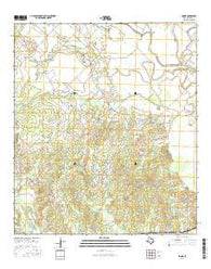 Snook Texas Current topographic map, 1:24000 scale, 7.5 X 7.5 Minute, Year 2016