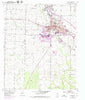 Snyder Texas Historical topographic map, 1:24000 scale, 7.5 X 7.5 Minute, Year 1952
