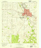 Snyder Texas Historical topographic map, 1:24000 scale, 7.5 X 7.5 Minute, Year 1952