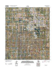 Snyder Texas Historical topographic map, 1:24000 scale, 7.5 X 7.5 Minute, Year 2012