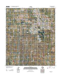 Snyder Texas Historical topographic map, 1:24000 scale, 7.5 X 7.5 Minute, Year 2012
