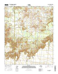 Soap Creek Texas Current topographic map, 1:24000 scale, 7.5 X 7.5 Minute, Year 2016
