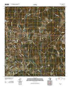 Soda Texas Historical topographic map, 1:24000 scale, 7.5 X 7.5 Minute, Year 2010