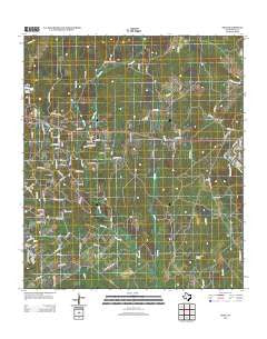 Soda Texas Historical topographic map, 1:24000 scale, 7.5 X 7.5 Minute, Year 2013