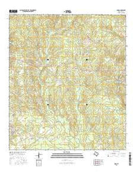 Soda Texas Current topographic map, 1:24000 scale, 7.5 X 7.5 Minute, Year 2016