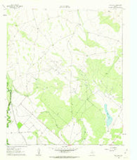 Soda Lake Texas Historical topographic map, 1:24000 scale, 7.5 X 7.5 Minute, Year 1961