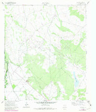 Soda Lake Texas Historical topographic map, 1:24000 scale, 7.5 X 7.5 Minute, Year 1961