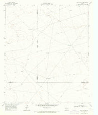 Soda Lake NE Texas Historical topographic map, 1:24000 scale, 7.5 X 7.5 Minute, Year 1968