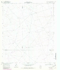 Soda Lake NE Texas Historical topographic map, 1:24000 scale, 7.5 X 7.5 Minute, Year 1968