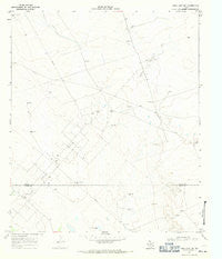 Soda Lake NW Texas Historical topographic map, 1:24000 scale, 7.5 X 7.5 Minute, Year 1967