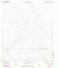 Soda Lake NW Texas Historical topographic map, 1:24000 scale, 7.5 X 7.5 Minute, Year 1967