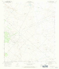 Soda Lake SE Texas Historical topographic map, 1:24000 scale, 7.5 X 7.5 Minute, Year 1968