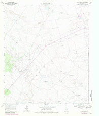 Soda Lake SE Texas Historical topographic map, 1:24000 scale, 7.5 X 7.5 Minute, Year 1968
