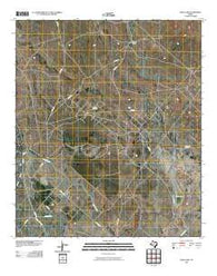 Soda Lake Texas Historical topographic map, 1:24000 scale, 7.5 X 7.5 Minute, Year 2010