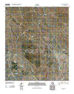 Soda Lake Texas Historical topographic map, 1:24000 scale, 7.5 X 7.5 Minute, Year 2010