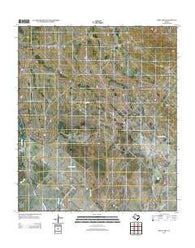Soda Lake Texas Historical topographic map, 1:24000 scale, 7.5 X 7.5 Minute, Year 2012