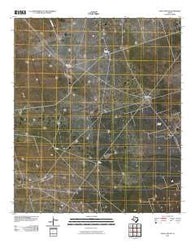 Soda Lake NE Texas Historical topographic map, 1:24000 scale, 7.5 X 7.5 Minute, Year 2010