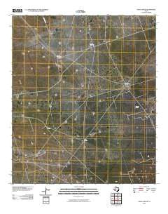 Soda Lake NE Texas Historical topographic map, 1:24000 scale, 7.5 X 7.5 Minute, Year 2010