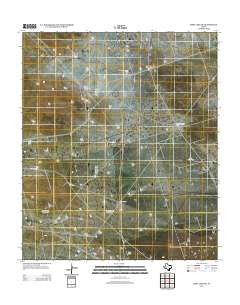 Soda Lake NE Texas Historical topographic map, 1:24000 scale, 7.5 X 7.5 Minute, Year 2013
