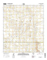 Soda Lake NW Texas Current topographic map, 1:24000 scale, 7.5 X 7.5 Minute, Year 2016