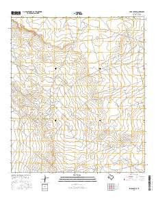 Soda Lake SE Texas Current topographic map, 1:24000 scale, 7.5 X 7.5 Minute, Year 2016