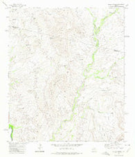 Soldier Spring Texas Historical topographic map, 1:24000 scale, 7.5 X 7.5 Minute, Year 1972
