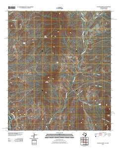Soldier Spring Texas Historical topographic map, 1:24000 scale, 7.5 X 7.5 Minute, Year 2010