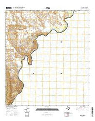 Solis Texas Current topographic map, 1:24000 scale, 7.5 X 7.5 Minute, Year 2016