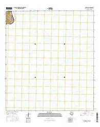 Solis OE S Texas Current topographic map, 1:24000 scale, 7.5 X 7.5 Minute, Year 2016
