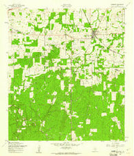 Somerset Texas Historical topographic map, 1:24000 scale, 7.5 X 7.5 Minute, Year 1958