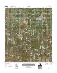 Somerset Texas Historical topographic map, 1:24000 scale, 7.5 X 7.5 Minute, Year 2013
