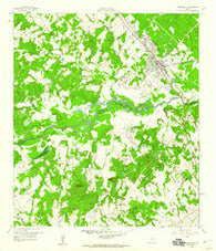 Somerville Texas Historical topographic map, 1:24000 scale, 7.5 X 7.5 Minute, Year 1959