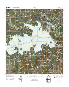 Somerville Texas Historical topographic map, 1:24000 scale, 7.5 X 7.5 Minute, Year 2013