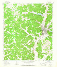 Sonora Texas Historical topographic map, 1:24000 scale, 7.5 X 7.5 Minute, Year 1964