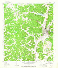Sonora Texas Historical topographic map, 1:24000 scale, 7.5 X 7.5 Minute, Year 1964