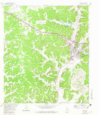 Sonora Texas Historical topographic map, 1:24000 scale, 7.5 X 7.5 Minute, Year 1964