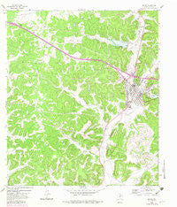 Sonora Texas Historical topographic map, 1:24000 scale, 7.5 X 7.5 Minute, Year 1964