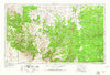 Sonora Texas Historical topographic map, 1:250000 scale, 1 X 2 Degree, Year 1954