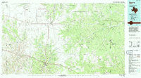 Sonora Texas Historical topographic map, 1:100000 scale, 30 X 60 Minute, Year 1994