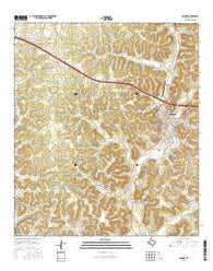 Sonora Texas Current topographic map, 1:24000 scale, 7.5 X 7.5 Minute, Year 2016