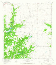 Sonora NE Texas Historical topographic map, 1:24000 scale, 7.5 X 7.5 Minute, Year 1964