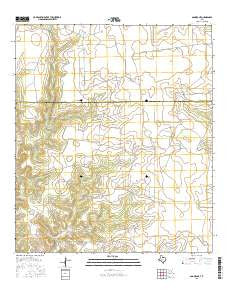 Sonora NE Texas Current topographic map, 1:24000 scale, 7.5 X 7.5 Minute, Year 2016