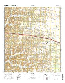 Sonora SE Texas Current topographic map, 1:24000 scale, 7.5 X 7.5 Minute, Year 2016