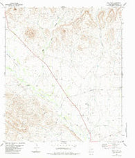 Sosa Peak Texas Historical topographic map, 1:24000 scale, 7.5 X 7.5 Minute, Year 1983
